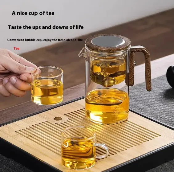 Théière en Verre de Filtration