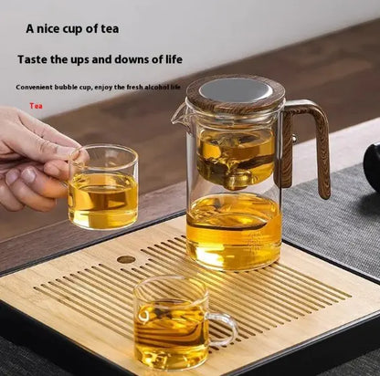 Théière en Verre de Filtration
