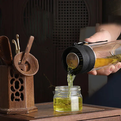 Bouteille infuseur en verre